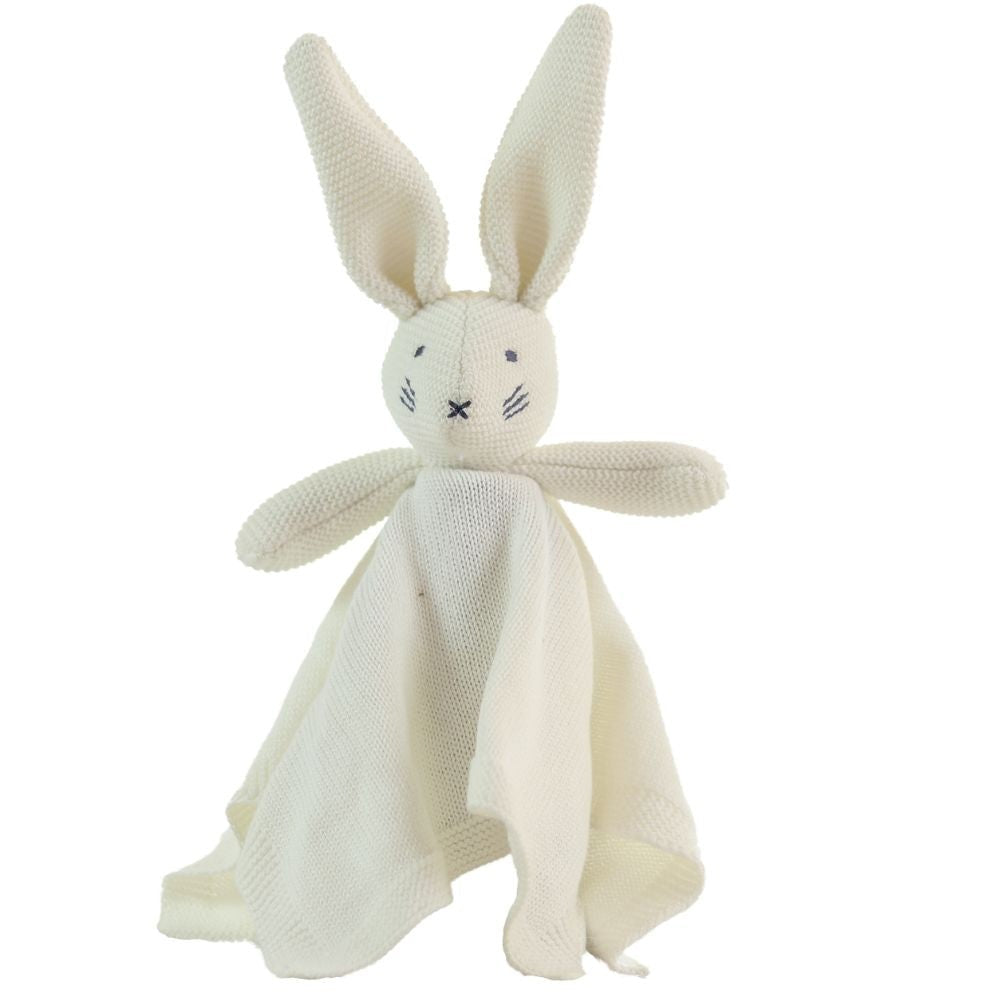 Knit Bunny Lovey in Ivory|11799
