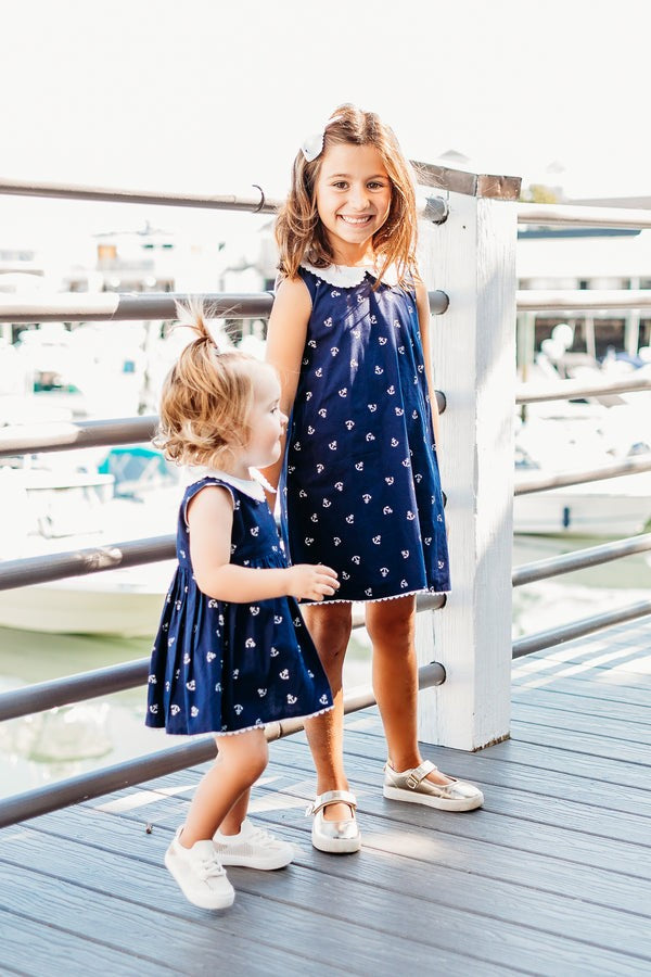 Anchors Away Baby Girl Dress|6343