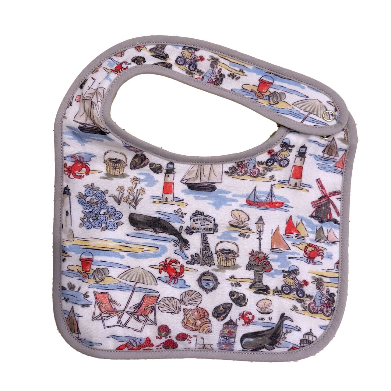 Nantucket Print Bib - Voyager's Lens