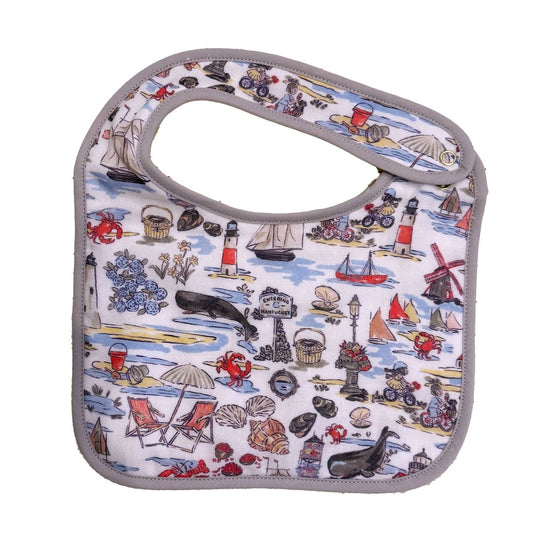 Nantucket Print Bib - Voyager's Lens