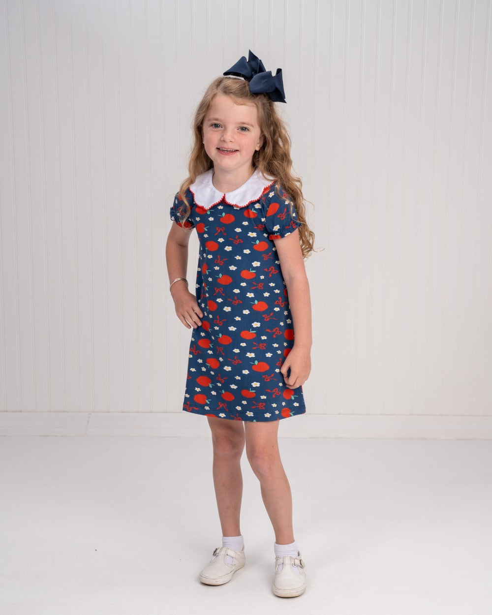 Presley Kait Schoolhouse Apple Dress|11918