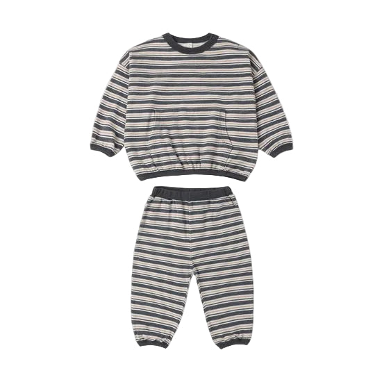 Relaxed Set Blue Stripe|12060