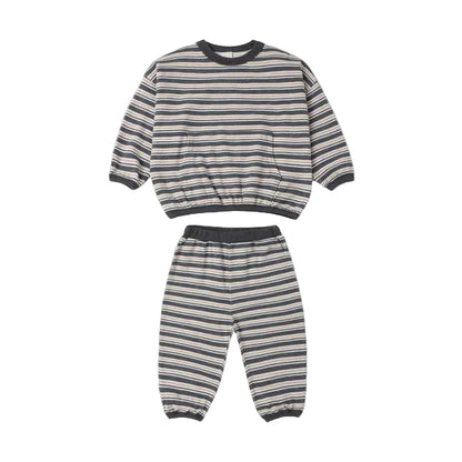 Relaxed Set Blue Stripe|12060