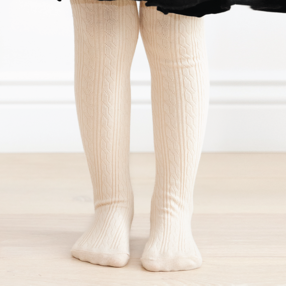 Vanilla Knit Tights|10425