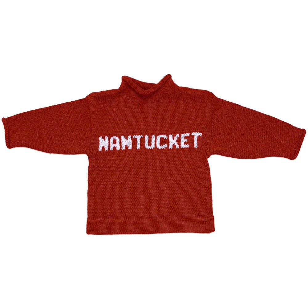 Nantucket Sweater- Sankaty Red|7982