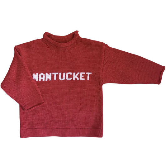 Nantucket Sweater- Sankaty Red|9785
