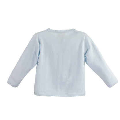 Ladder Edge Cardigan - Blue|13318