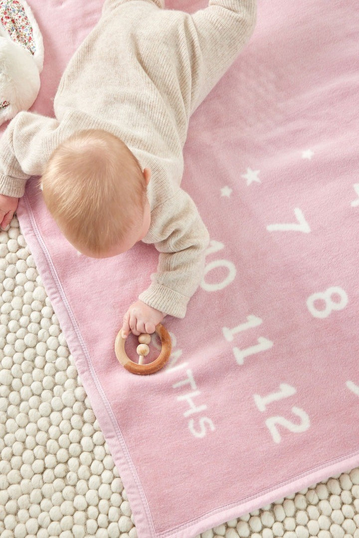 Blush Milestone Mini Blanket|10233