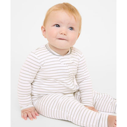 Ziggy Zip Romper, Cloud Mini Stripe|10971