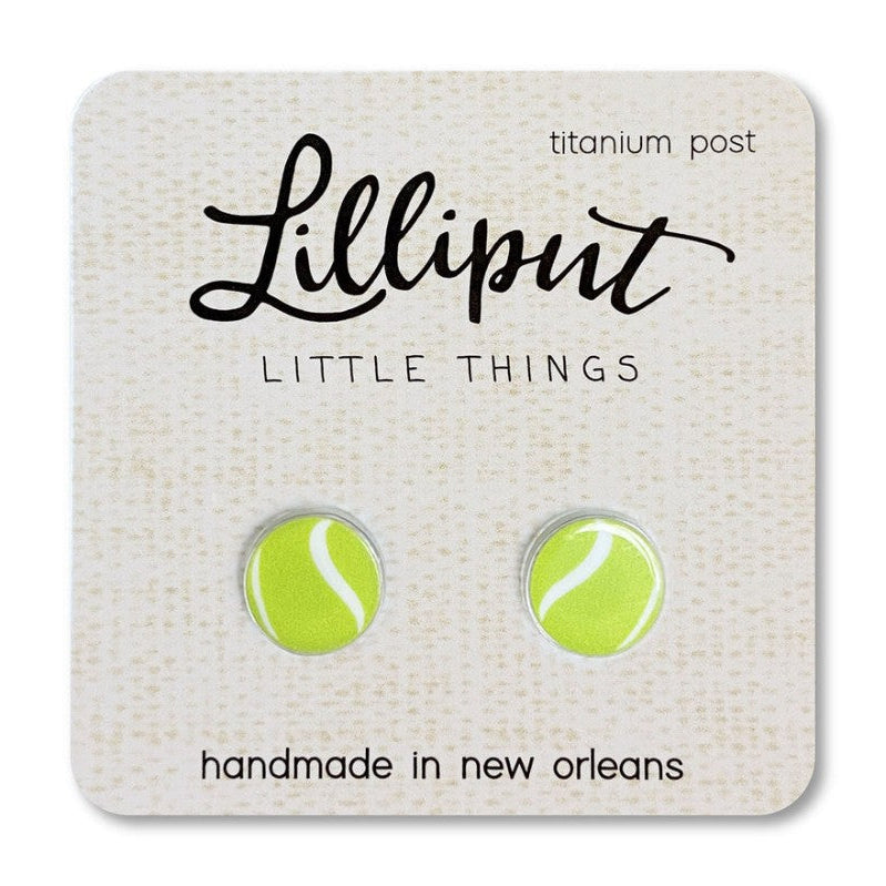 Tennis Ball Earrings|11102