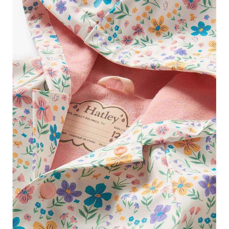 Little Garden Chicks Snap Rain Coat|11182