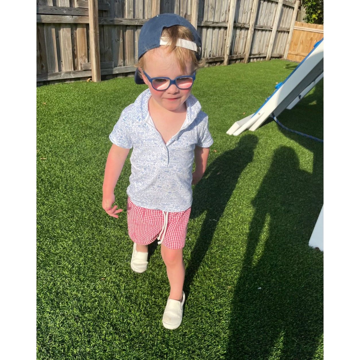 Nantucket Boy's Polo Shirt - Sky Blue|7351