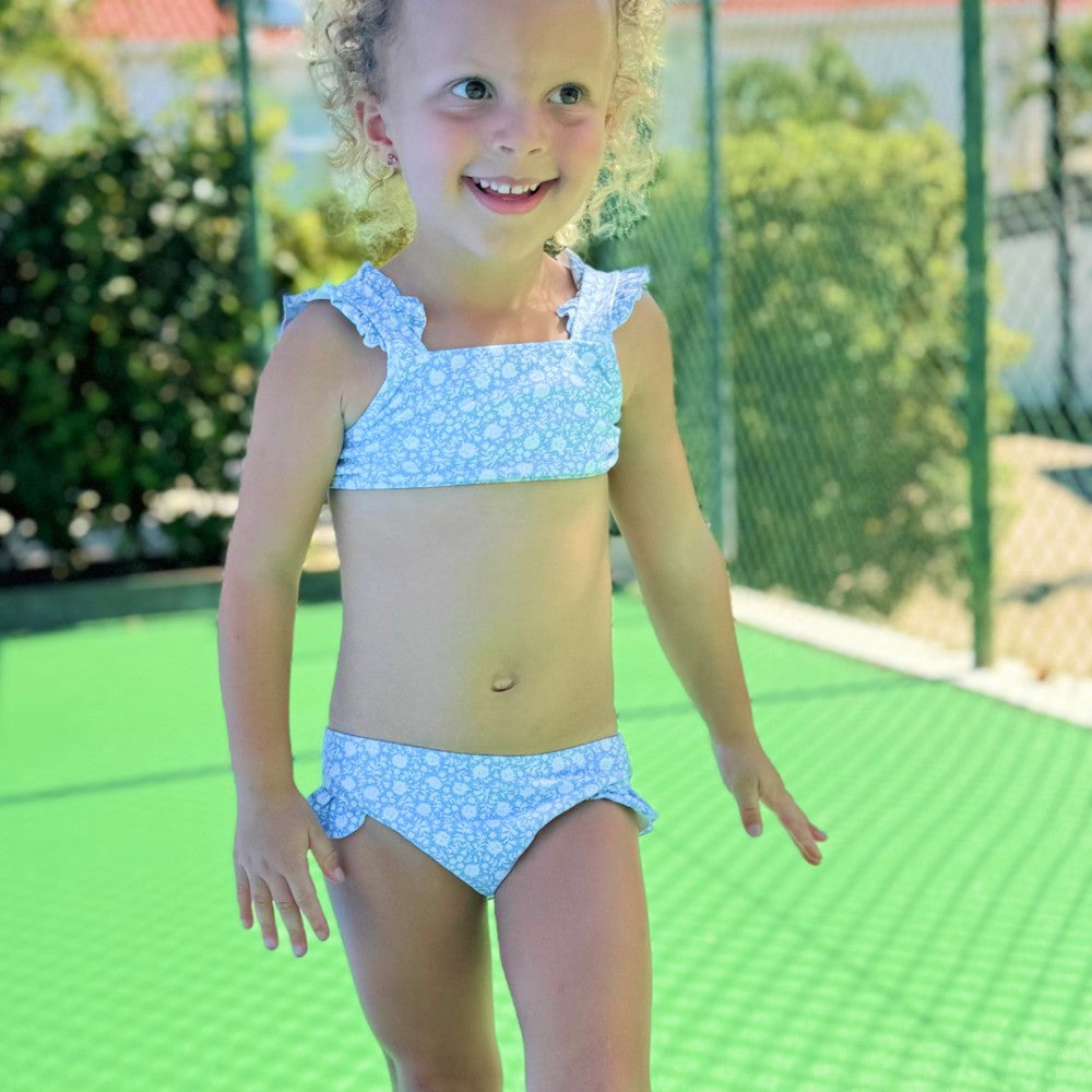 Girls Alpine Fiore Ruffle Strap Bikini|10696