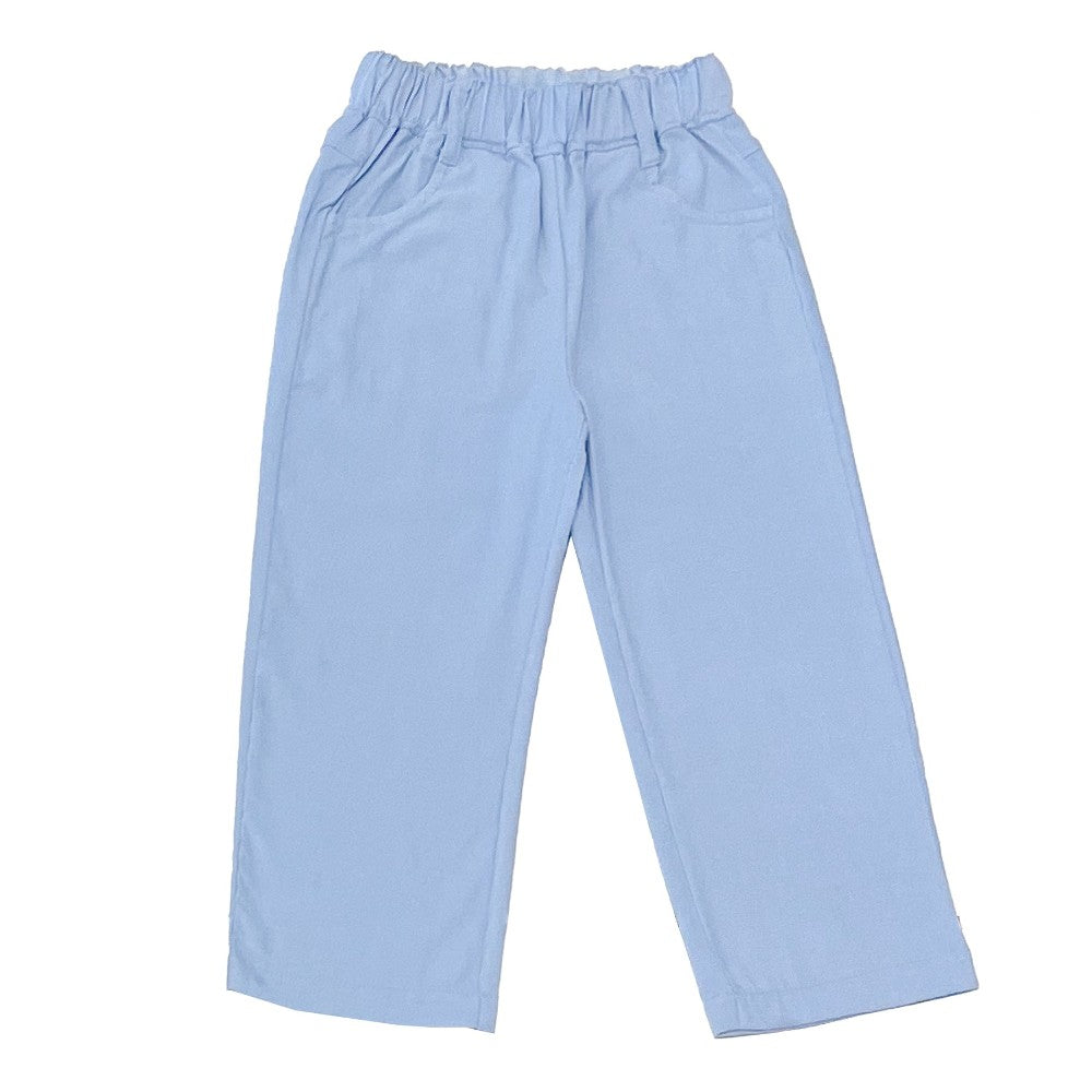 Corduroy Cisco Trousers-Chatham Bars Blue|12852