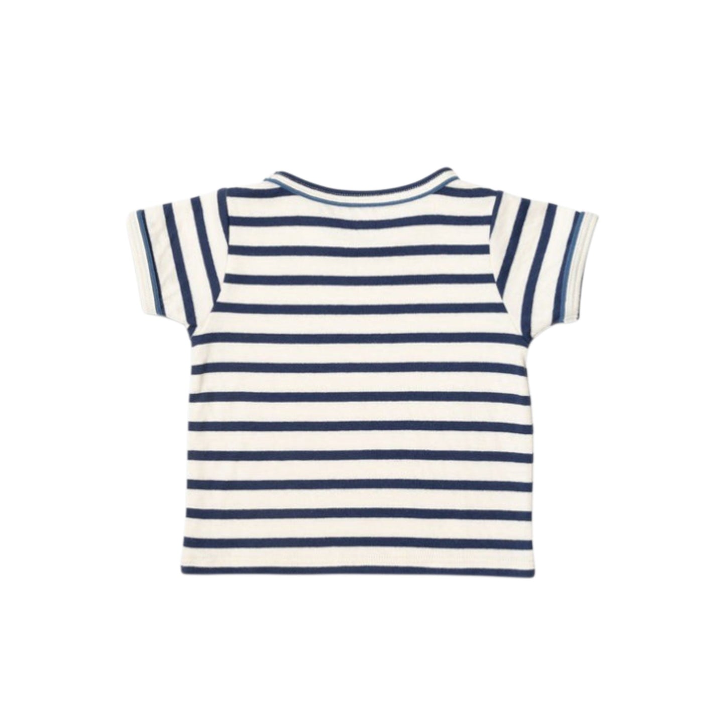 Willie Baby T-Shirt, Navy Stripe