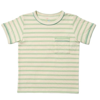 Willie T-Shirt, Kiwi Sport Stripe|7537