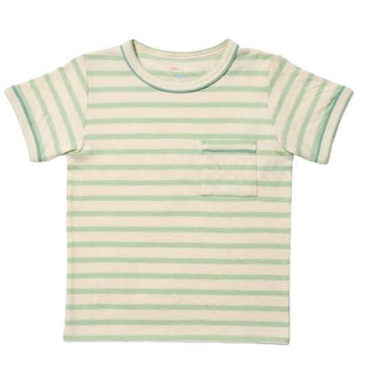 Willie T-Shirt, Kiwi Sport Stripe|7537
