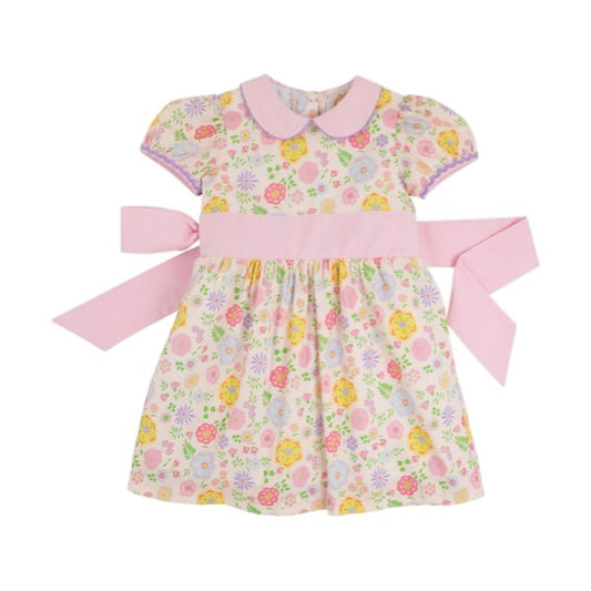 Cindy Lou Sash Dress - Broadcloth