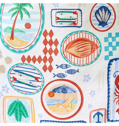 Multicolor Lobster Short Sleeve Shirt