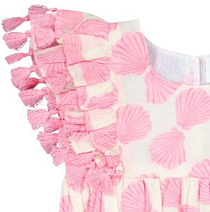 Anna Romper- Shell Beach Pink|11782