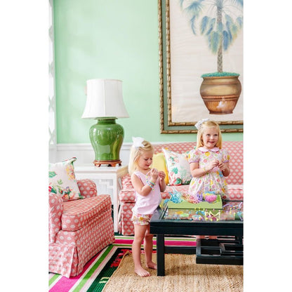 Betsey Bow Back Set - Boca Grande Begonia/Hamptons Hot Pink Pique Stripe|11356