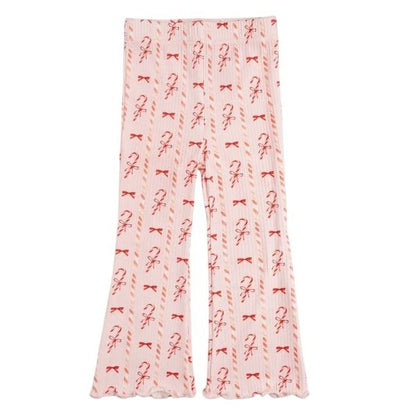Candy Cane Lane Christmas Flare Legging|9767
