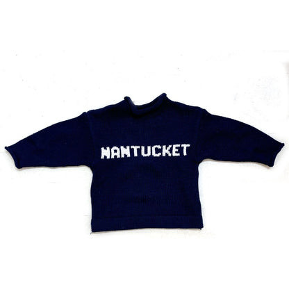 Nantucket Rollneck Sweater - Navy|7996