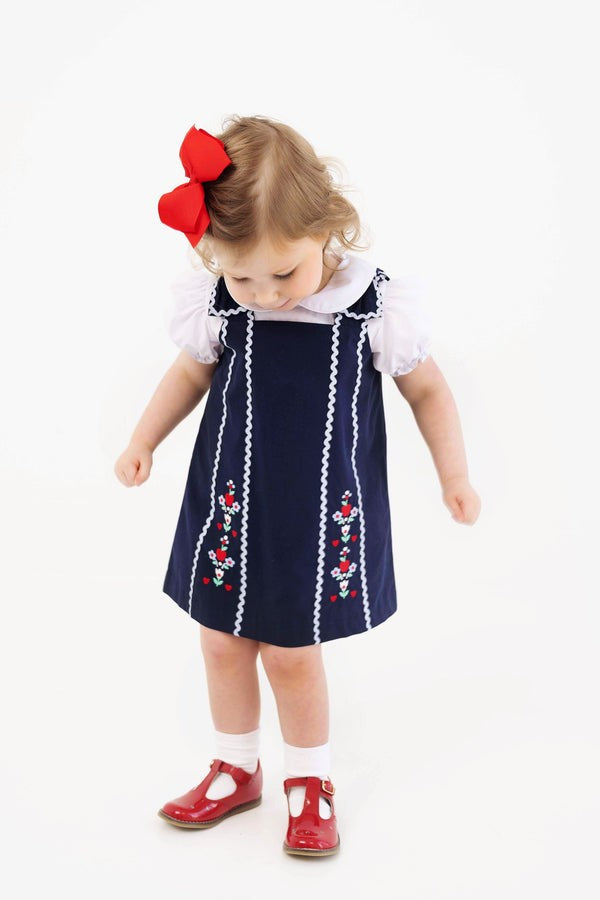 Donna Dress- Nantucket Navy|12726