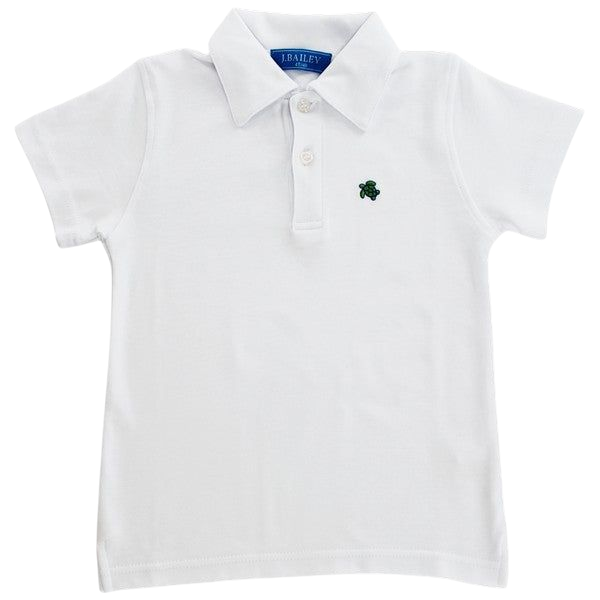 Henry Short Sleeve Polo - White|8500