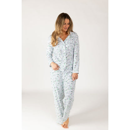 Après Ski Women’s Button Front Pajama Set|10549