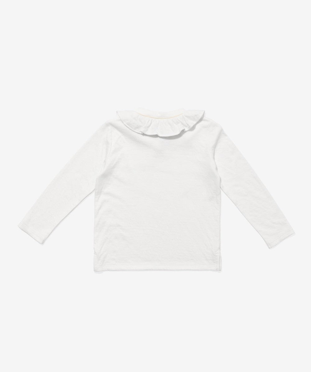 Hen T-Shirt, Vanilla Piping|9021