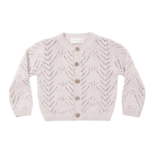 Knit Cardigan - Lilac Mist|12470