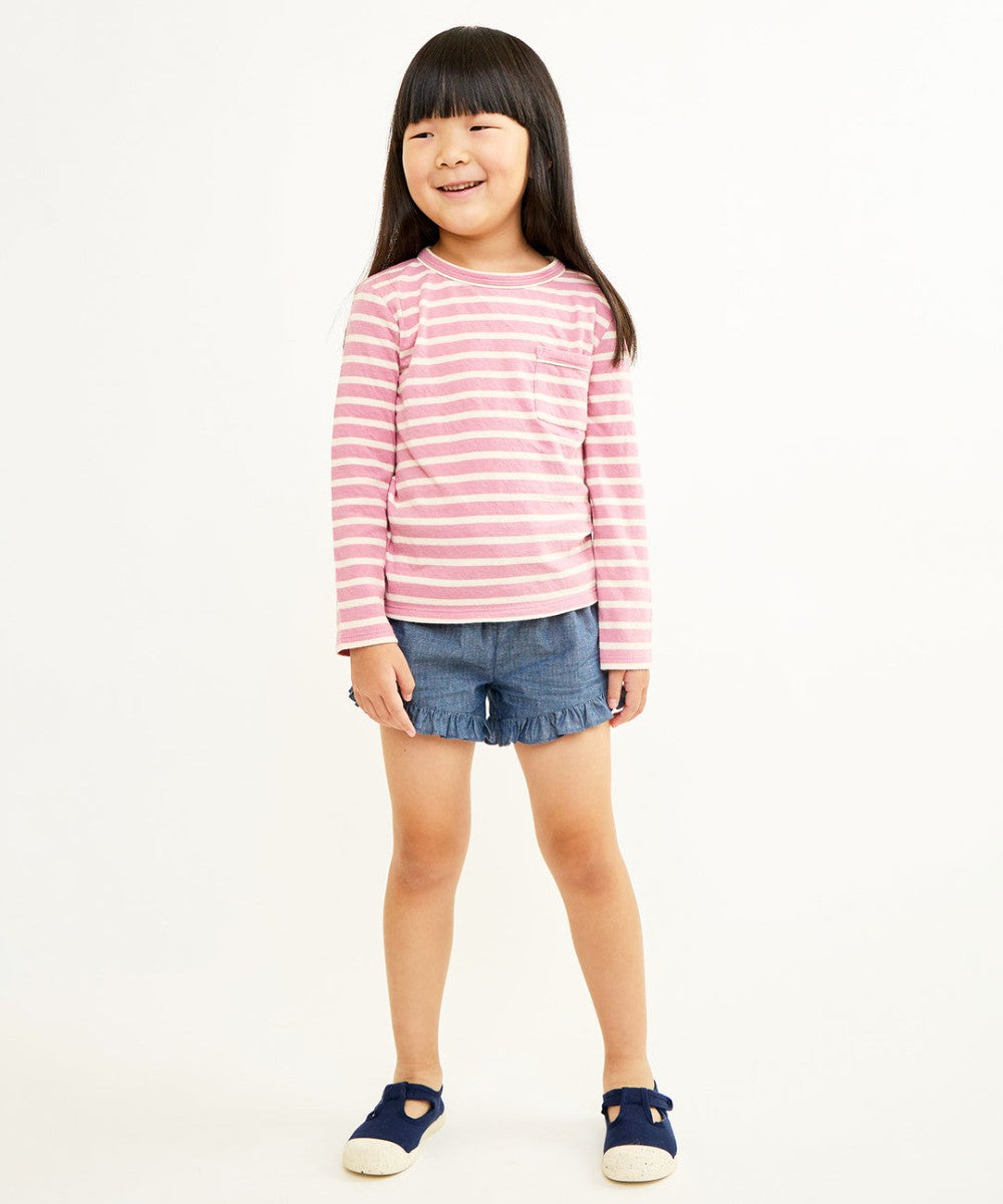 Edward T-Shirt, Rose Stripe|12658