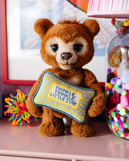 Twinkle Twinkle Mini Needlepoint Pillow|13541