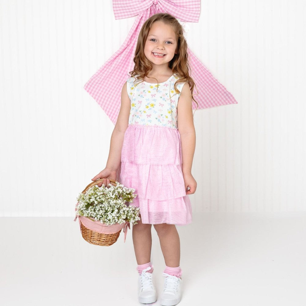 Sweet Floral Tank Tutu Dress|11258