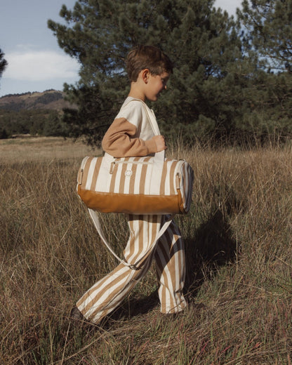 Baggy Pant Fawn Pinstripe|12283