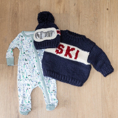 Après Ski Zip Baby Onesie|6219
