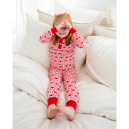 Sealed With a Kiss Pajama Set|10714