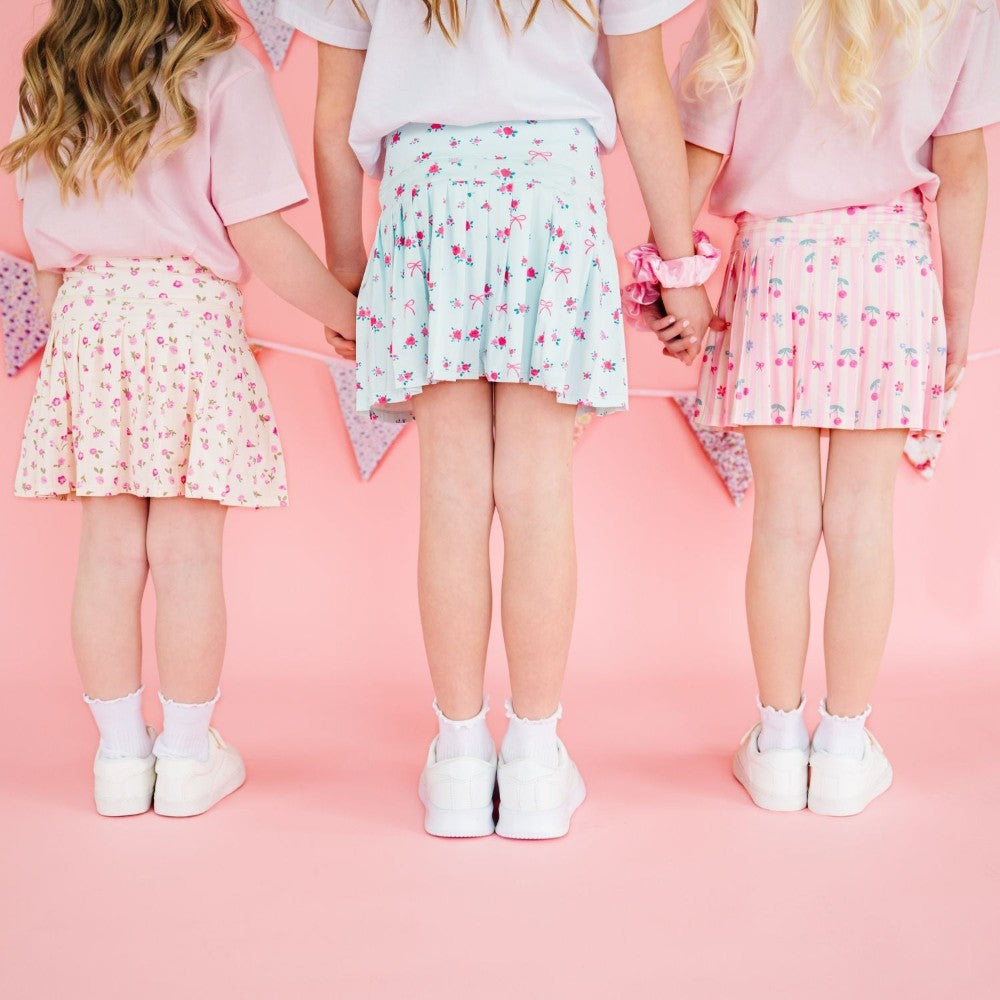 Cherry Bow Athletic Skort|11658