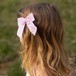 Seersucker Hair Bow Clip- pink|8225