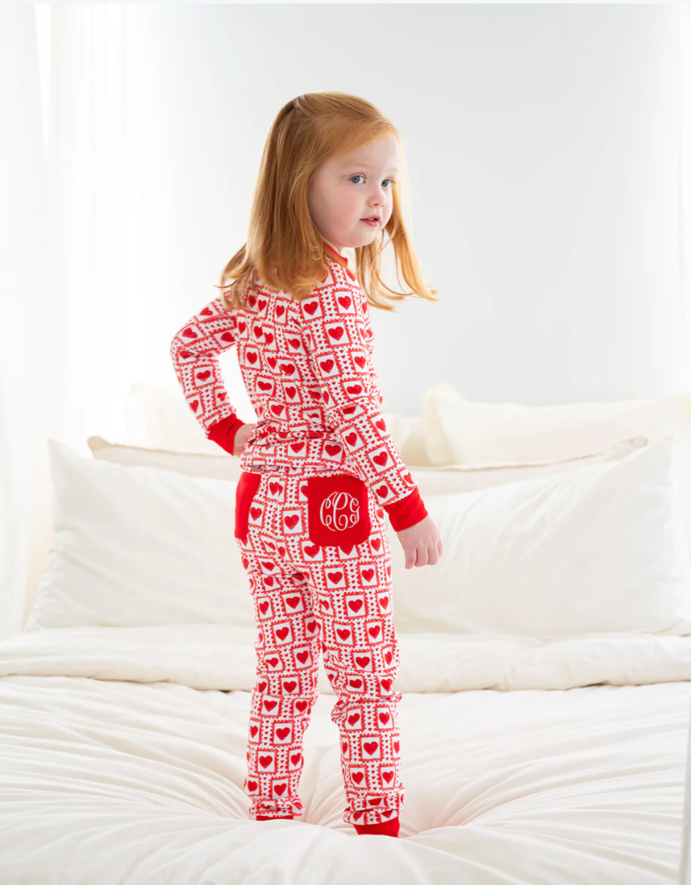 Sealed With a Kiss Pajama Set|10716