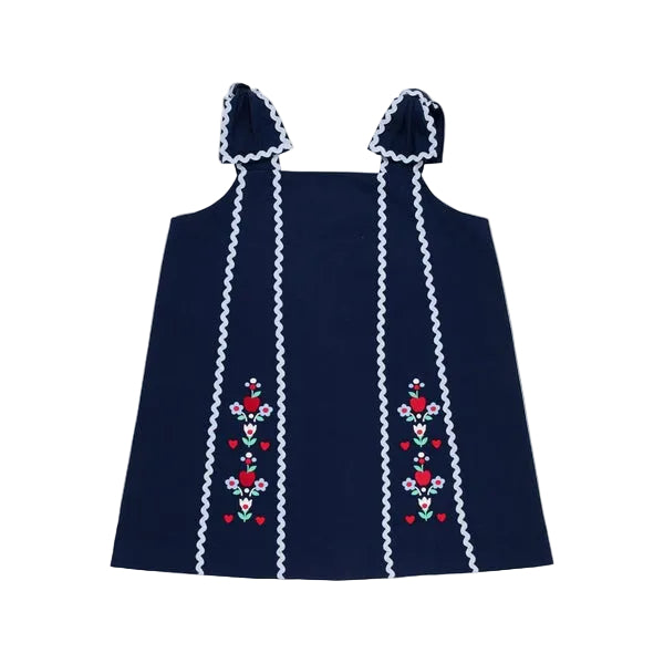 Donna Dress- Nantucket Navy|12724