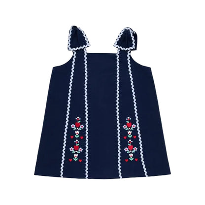 Donna Dress- Nantucket Navy|12724