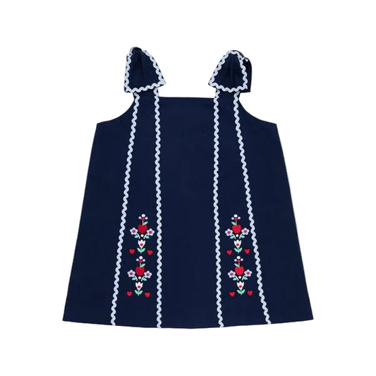 Donna Dress- Nantucket Navy|12724