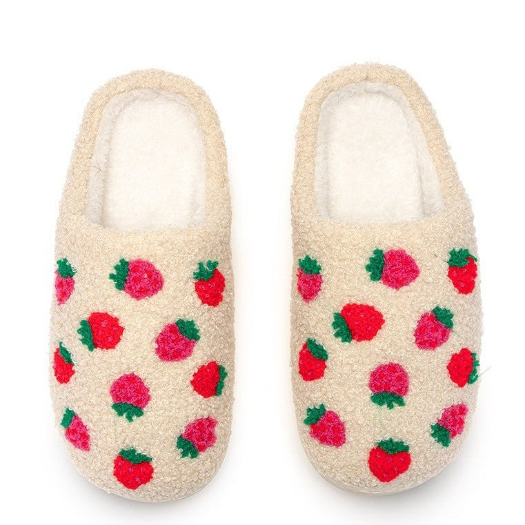 Strawberry Slippers M/L|10872