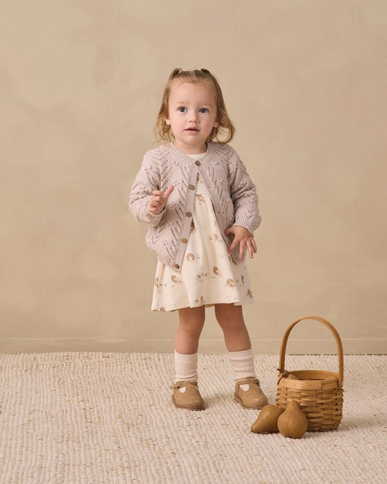 Knit Cardigan - Lilac Mist|12472