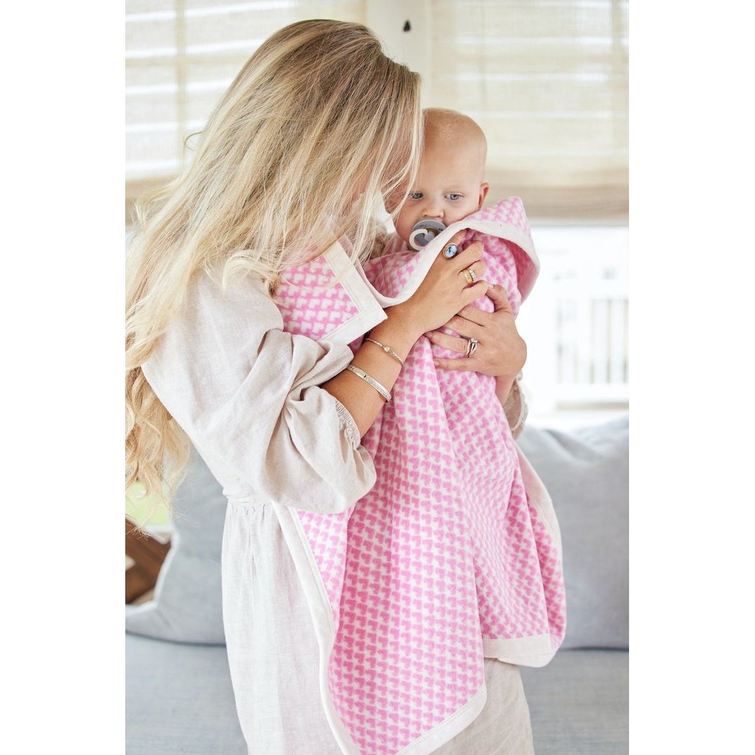 All My Heart Bubblegum Mini Blanket|3651