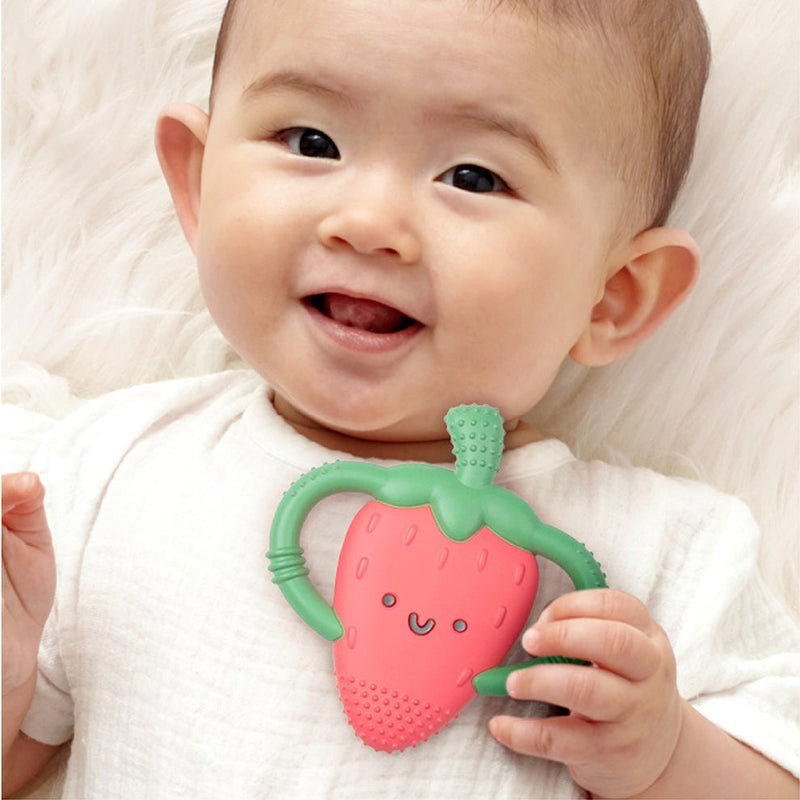 Chew Crew Strawberry Teether|13325