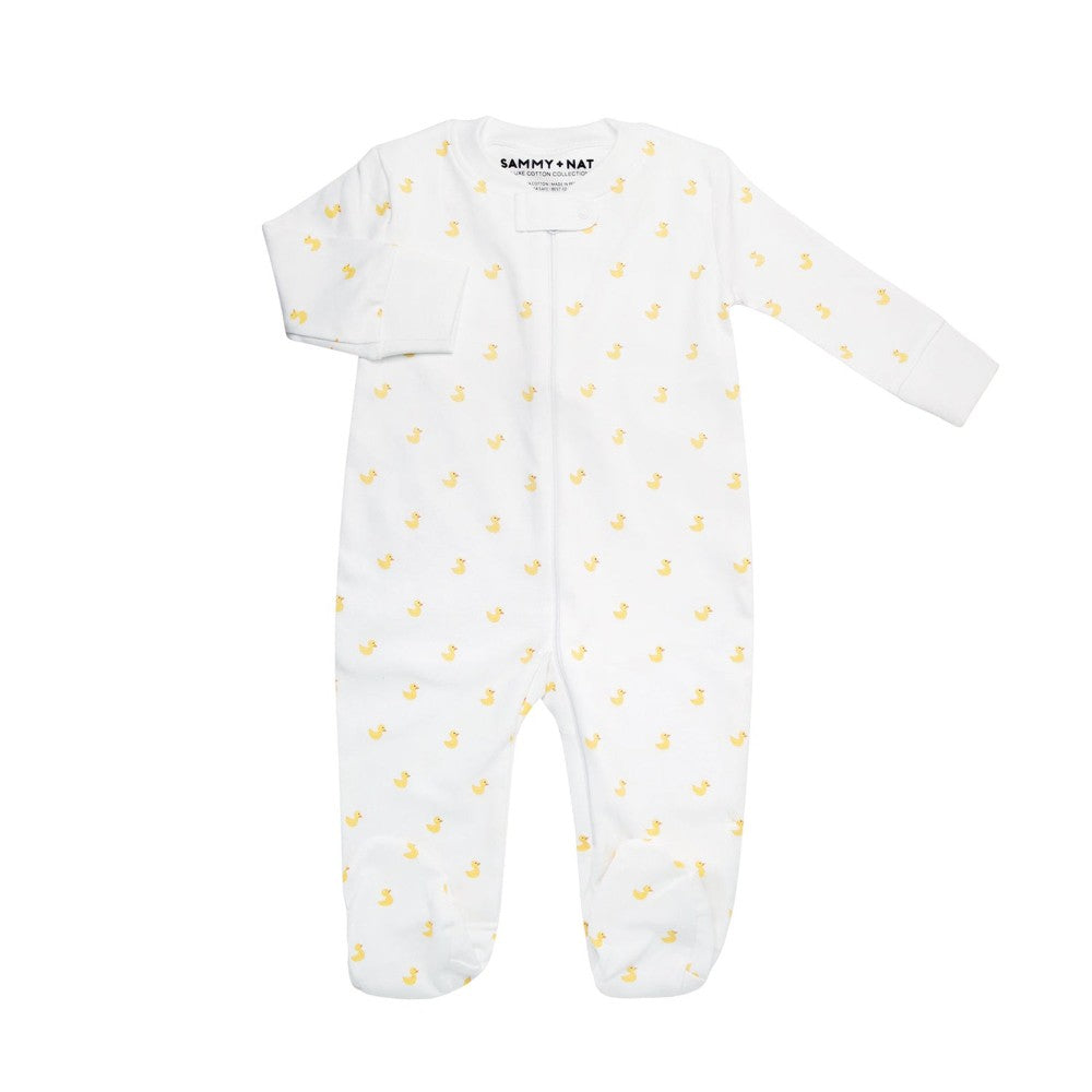 Little Duckling Zipper Romper|11805
