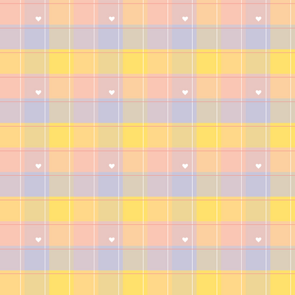 Day Short in Pastel Plaid|11273